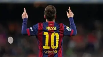 ليونيل ميسي يهنئ برشلونة بلقب الدوري الإسباني